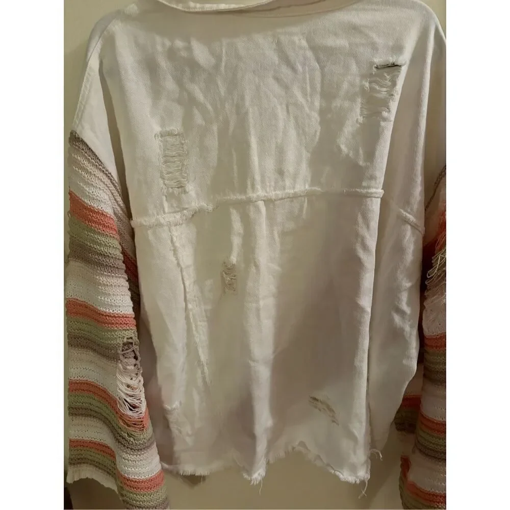 POL Distressed Jacket - Picture 7 of 7
